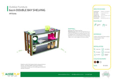 60cm Double Bay Shelving