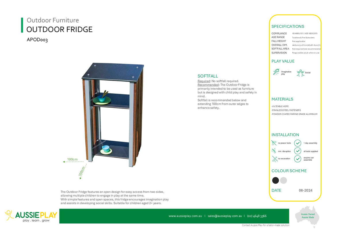 Outdoor Fridge