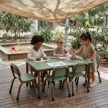 Outdoor Classroom Table and Chairs Set of 7