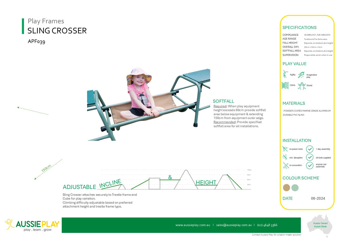 Eucalyptus Sling Crosser