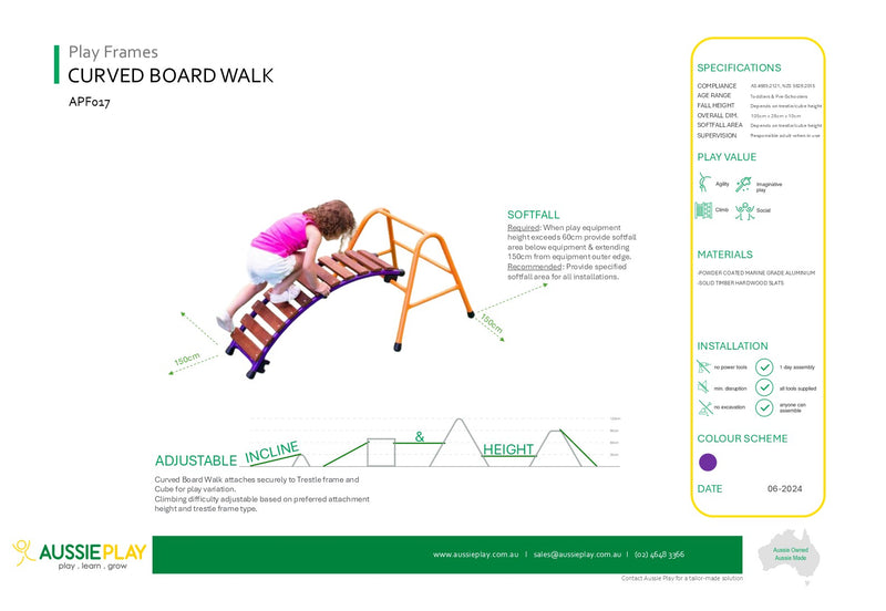 Curved Board Walk