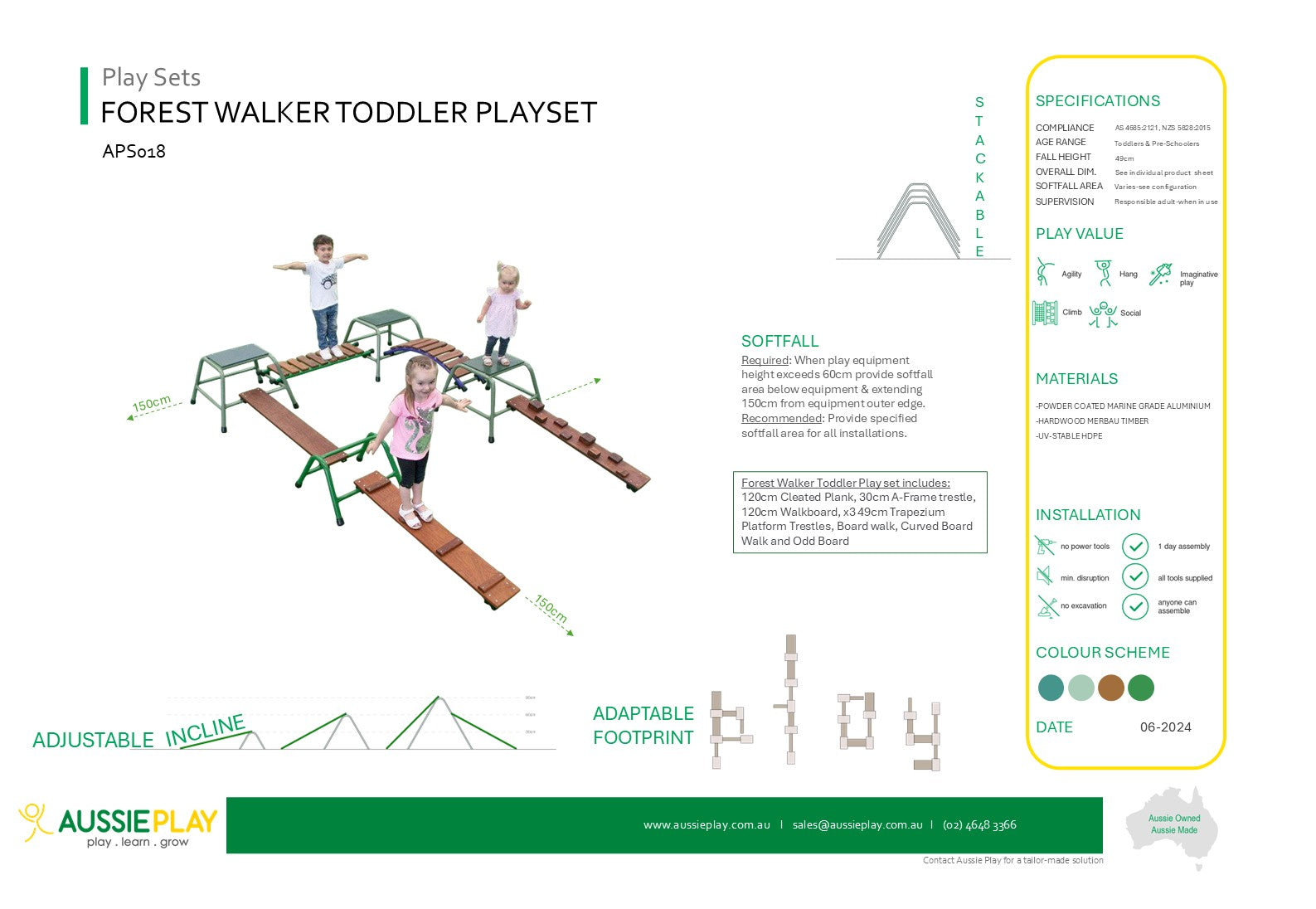 Forest Walker Toddler Playset