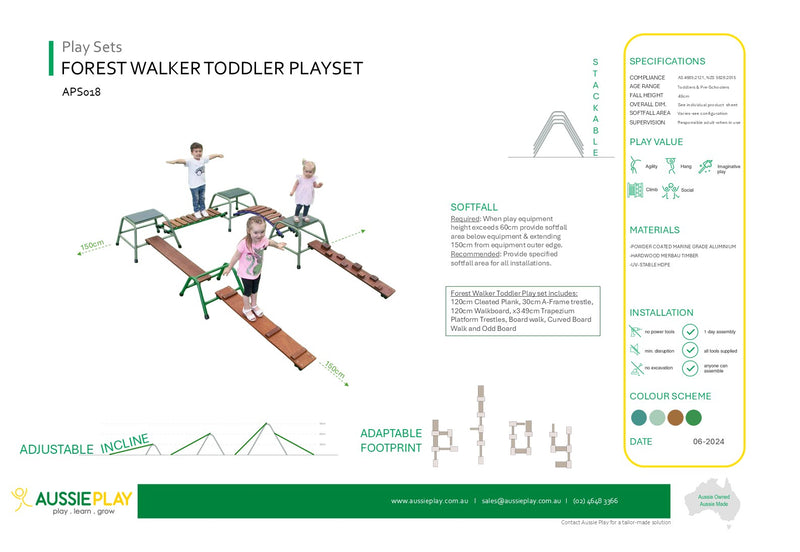 Forest Walker Toddler Playset