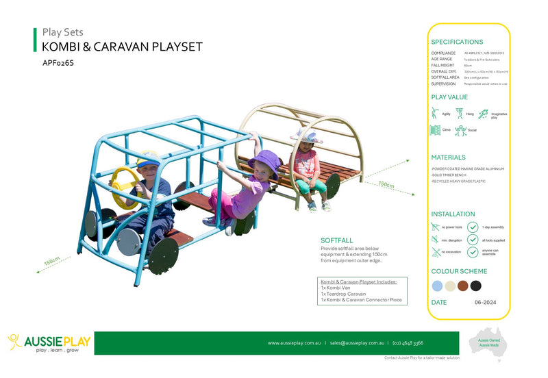Kombi & Caravan Playset
