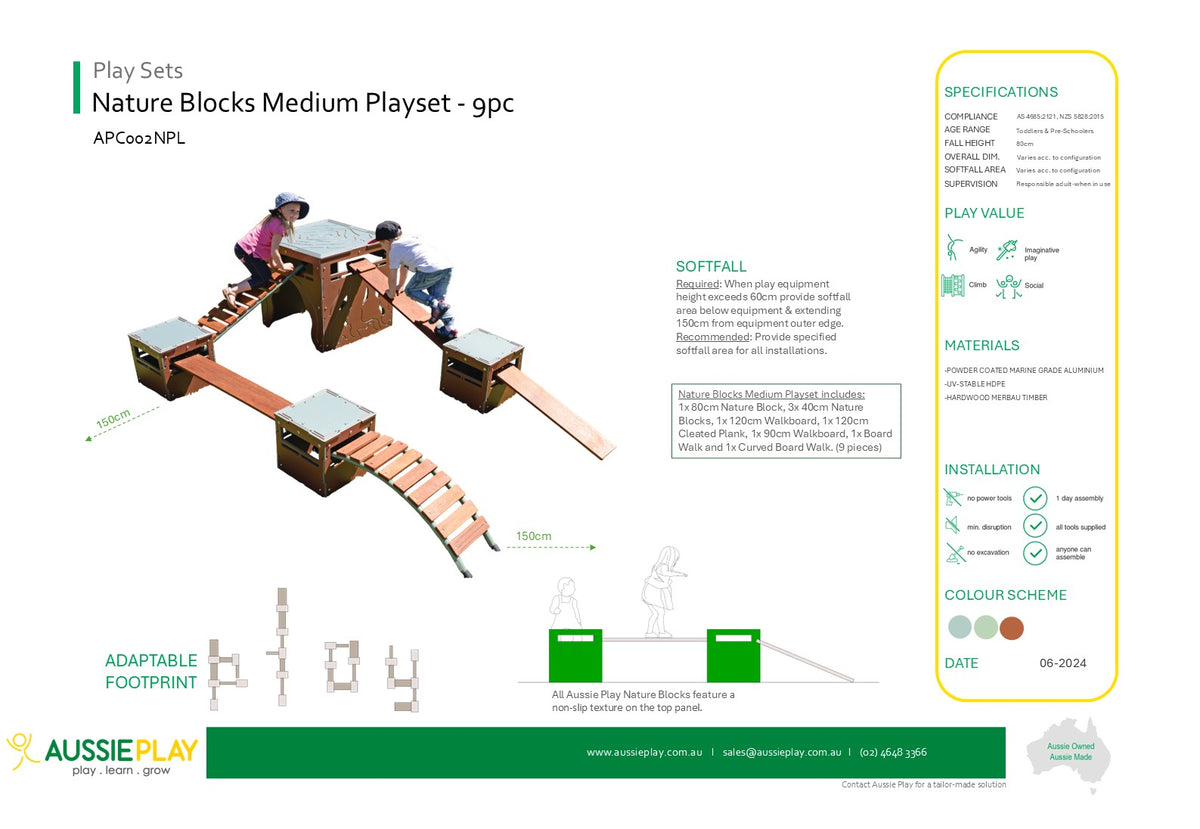 Nature Blocks Medium Playset
