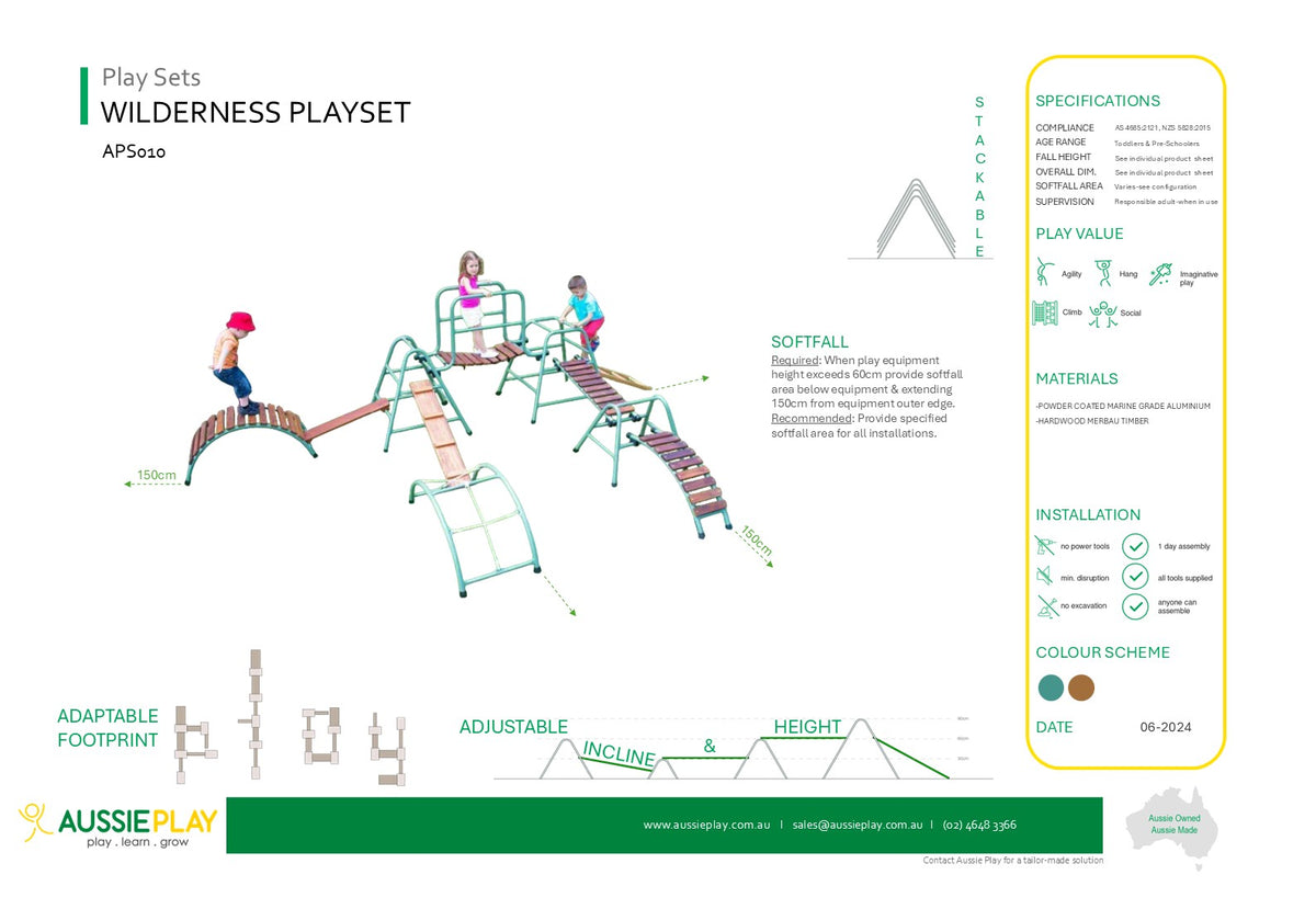 Eucalyptus Playset
