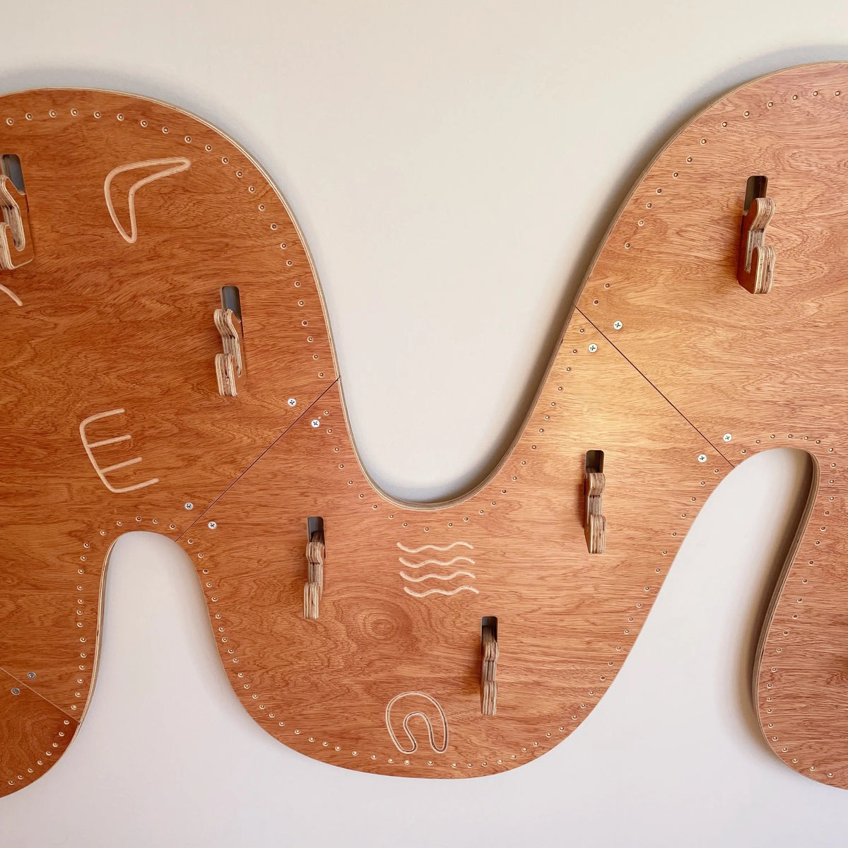 Wall Serpent Bag and Hat Hanger — sixth alternative view