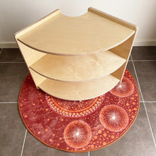 Indigenous Turtle Shelf Curved 60cm