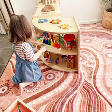 Indigenous Turtle Shelf Curved 60cm