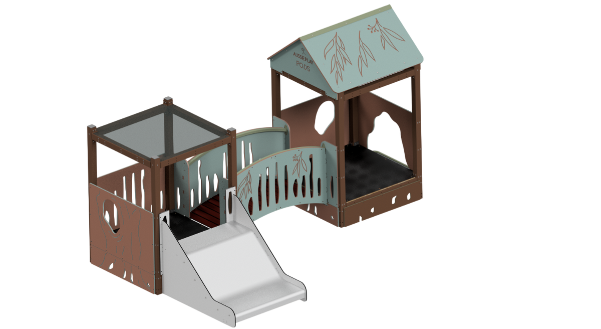 Treehouse Double Poddler - Baby Play Pod