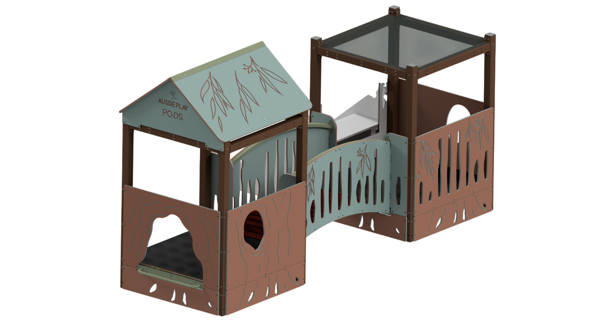 Treehouse Double Poddler - Baby Play Pod
