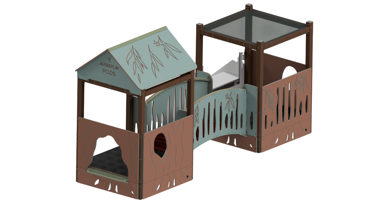 Treehouse Double Poddler - Baby Play Pod