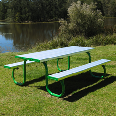 Aluminium Top Picnic Table- Primary