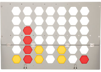 Giant 4 in a Row Game with Stand | Outdoor Childrens Strategy Game