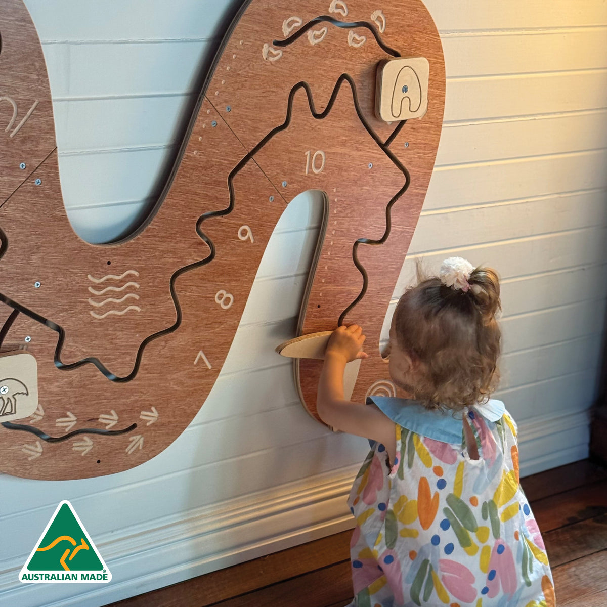 Rainbow Serpent Wall Game