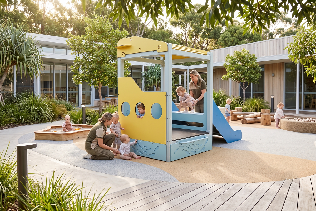 Ocean Blue Single Poddler - Baby Play Pod