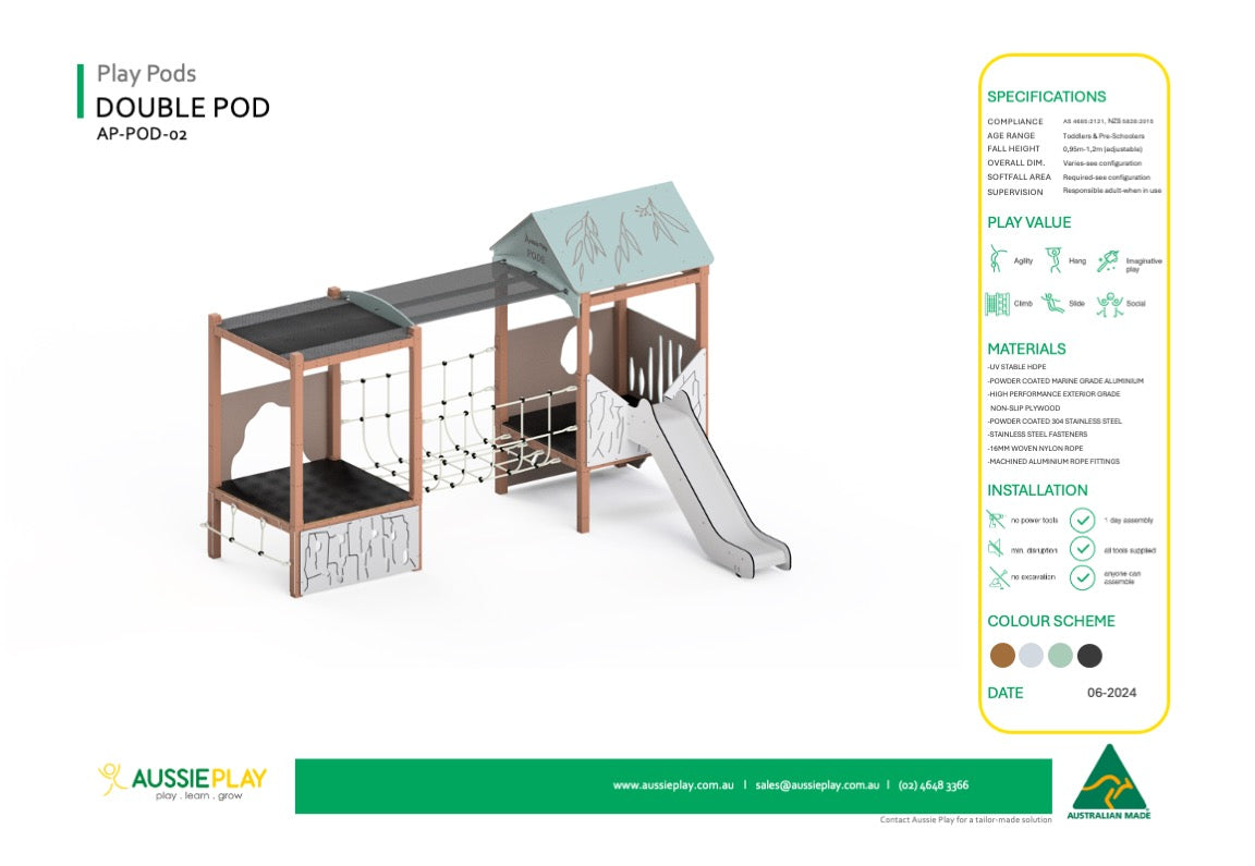 Treehouse Double Pod