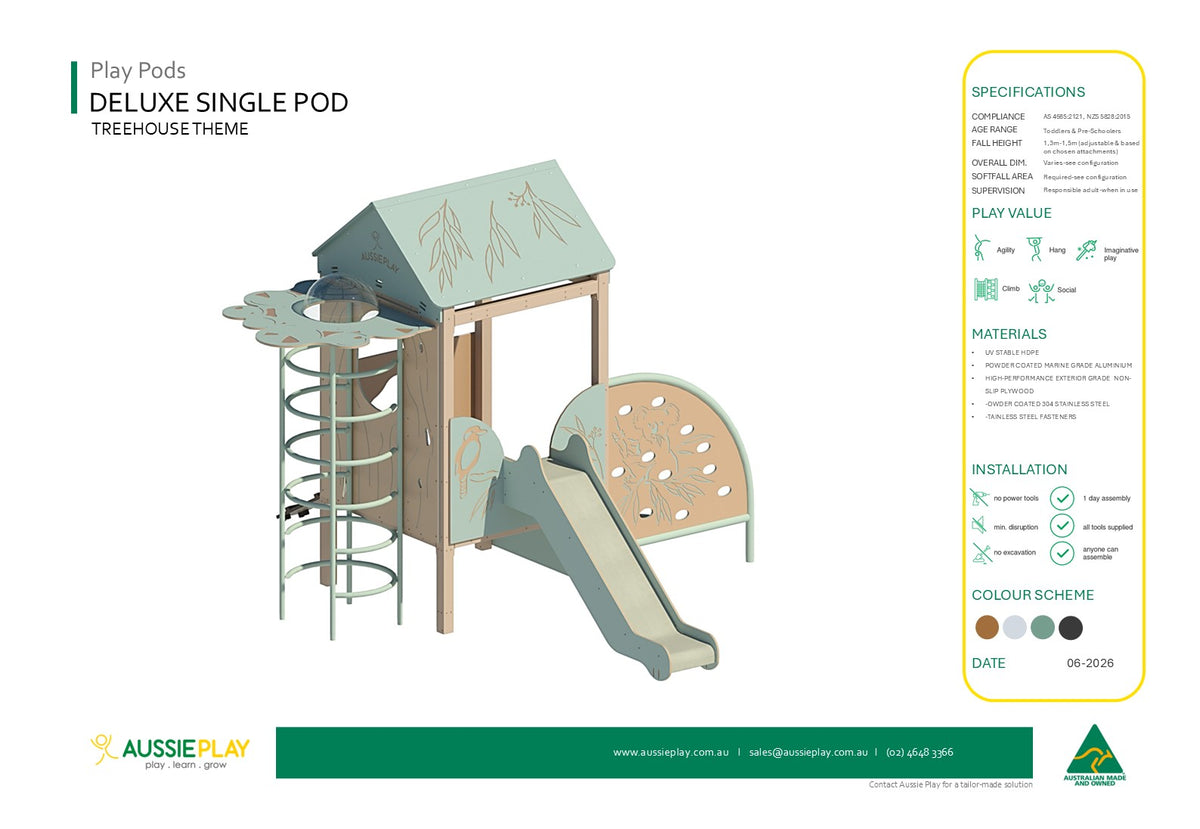 Deluxe Treehouse Single Pod