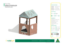 Treehouse Single Poddler - Baby Play Pod