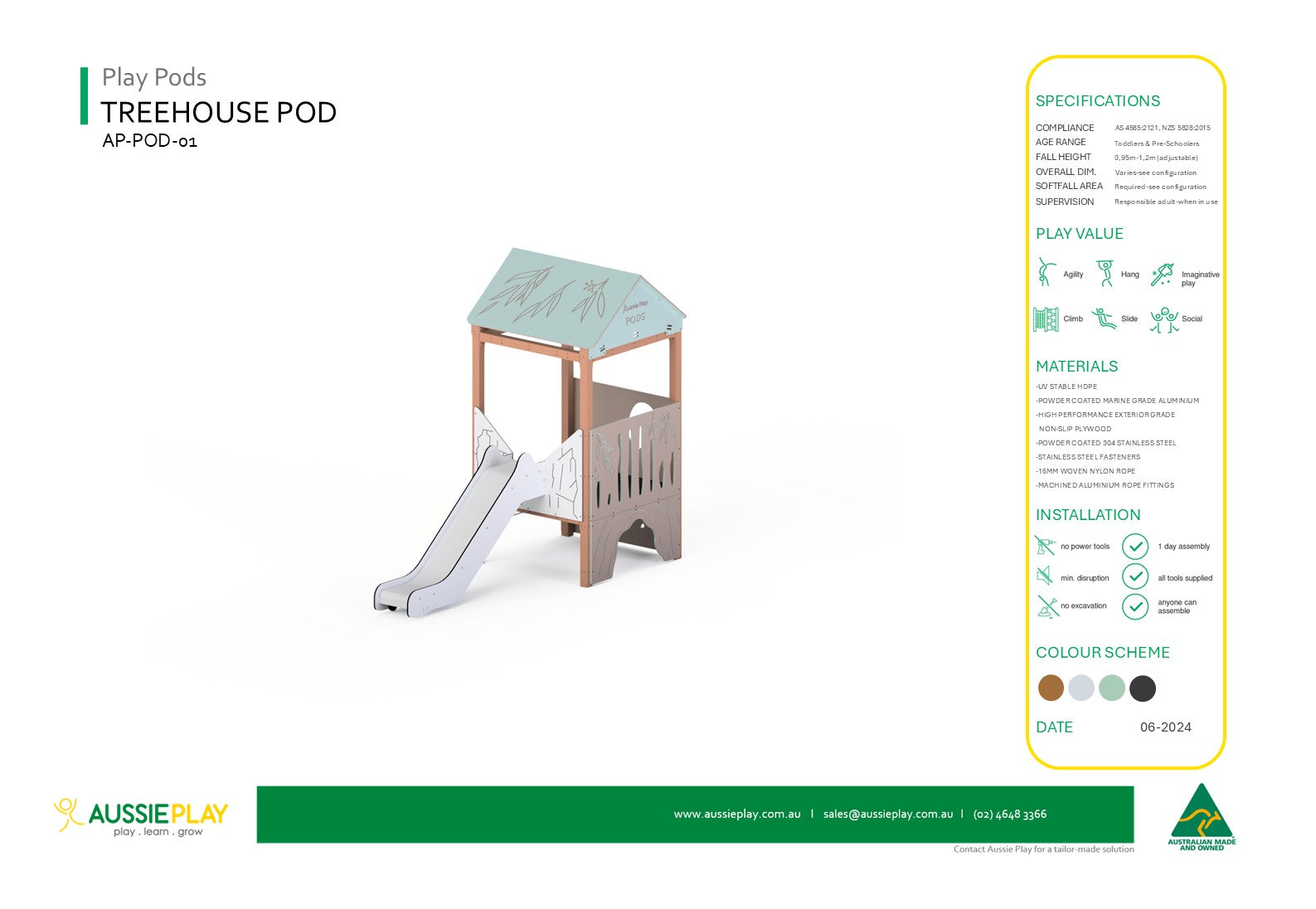 Treehouse Single Pod
