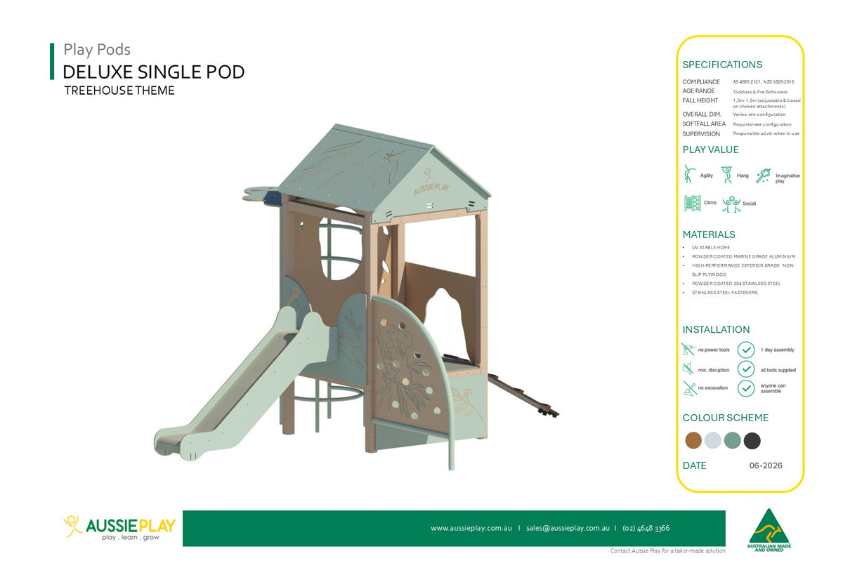 Deluxe Treehouse Single Pod