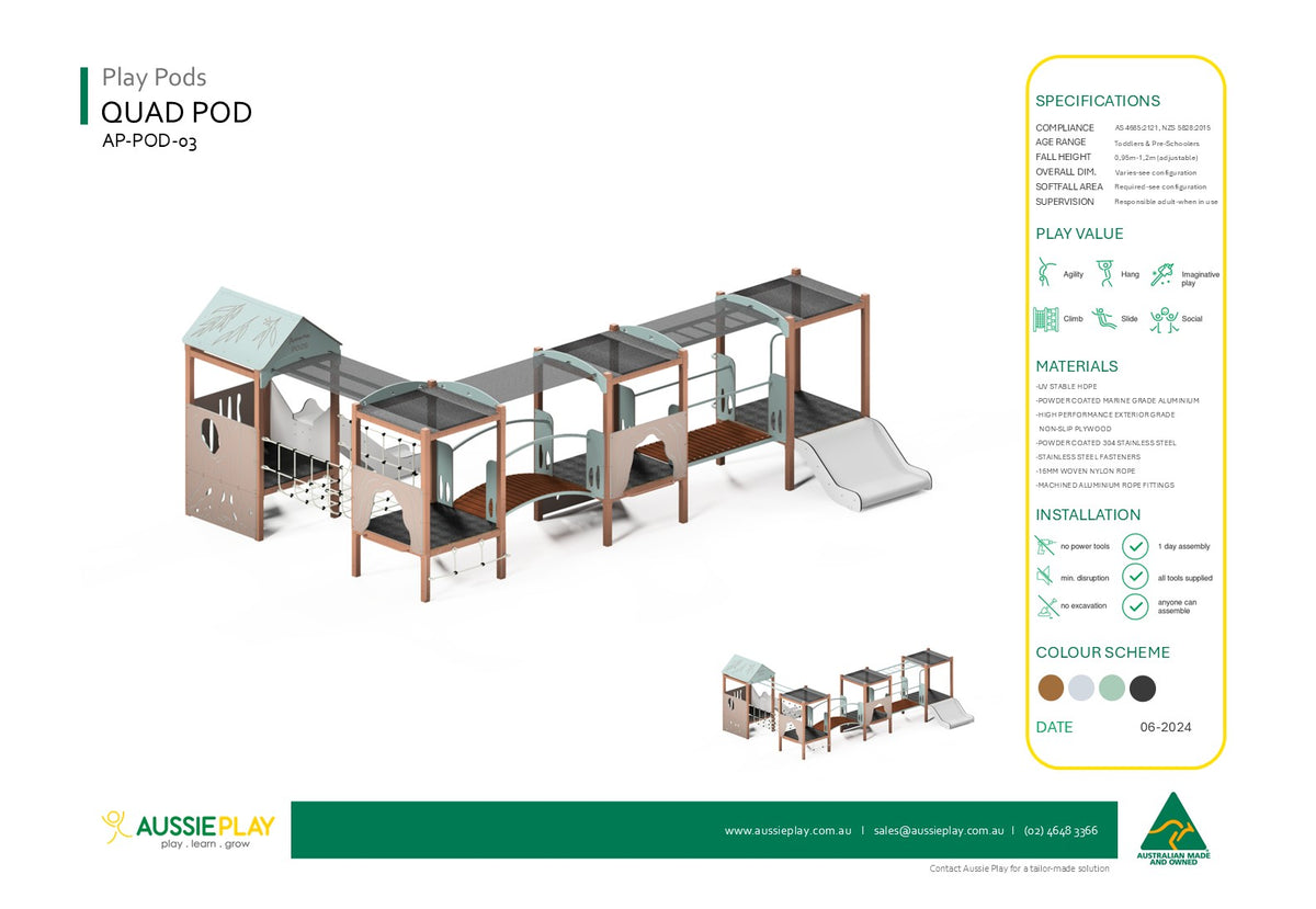 Treehouse Quad Pod