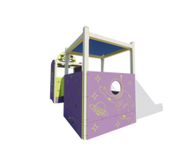 Outer Space Double Poddler - Baby Play Pod