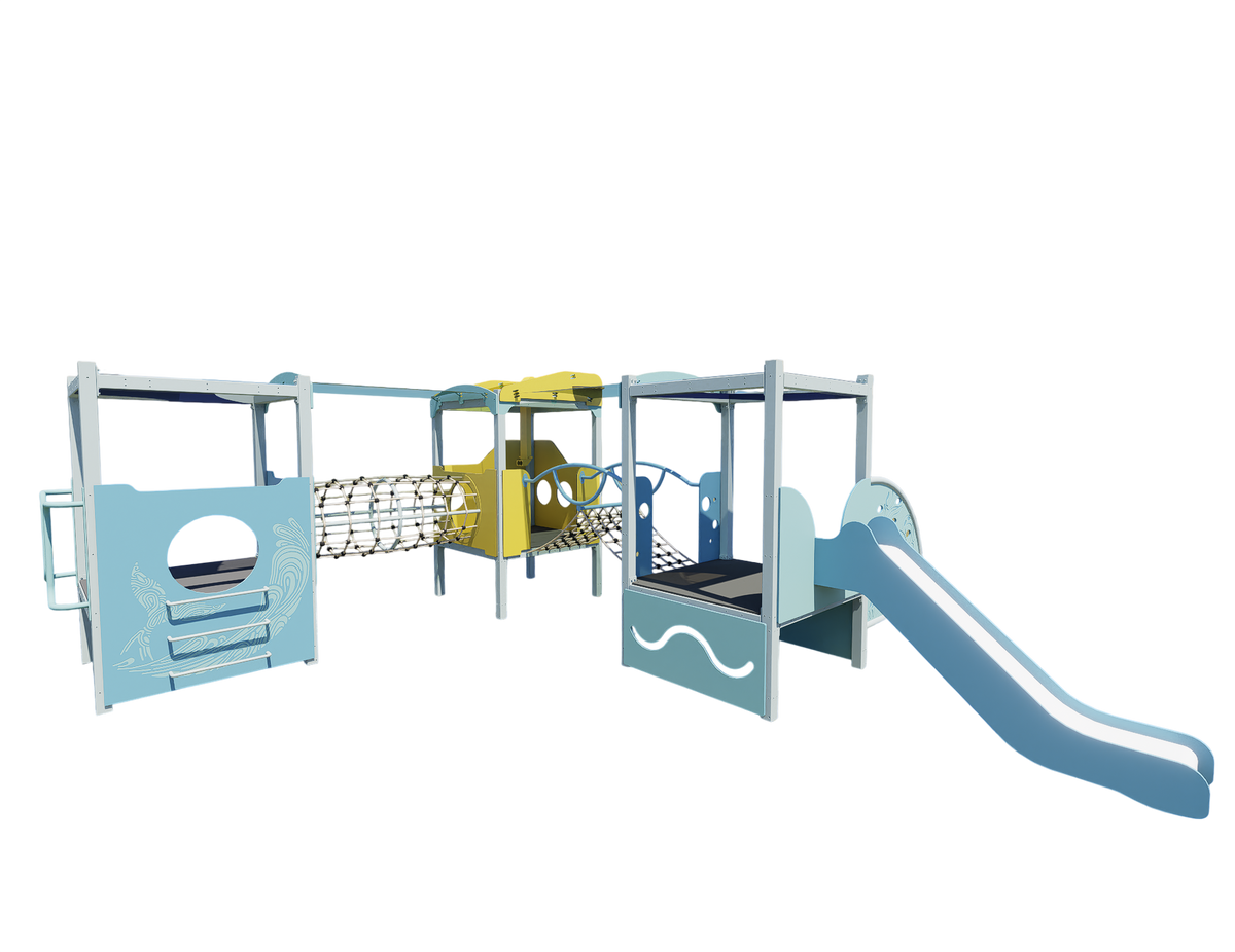 Ocean Blue Triple Pod