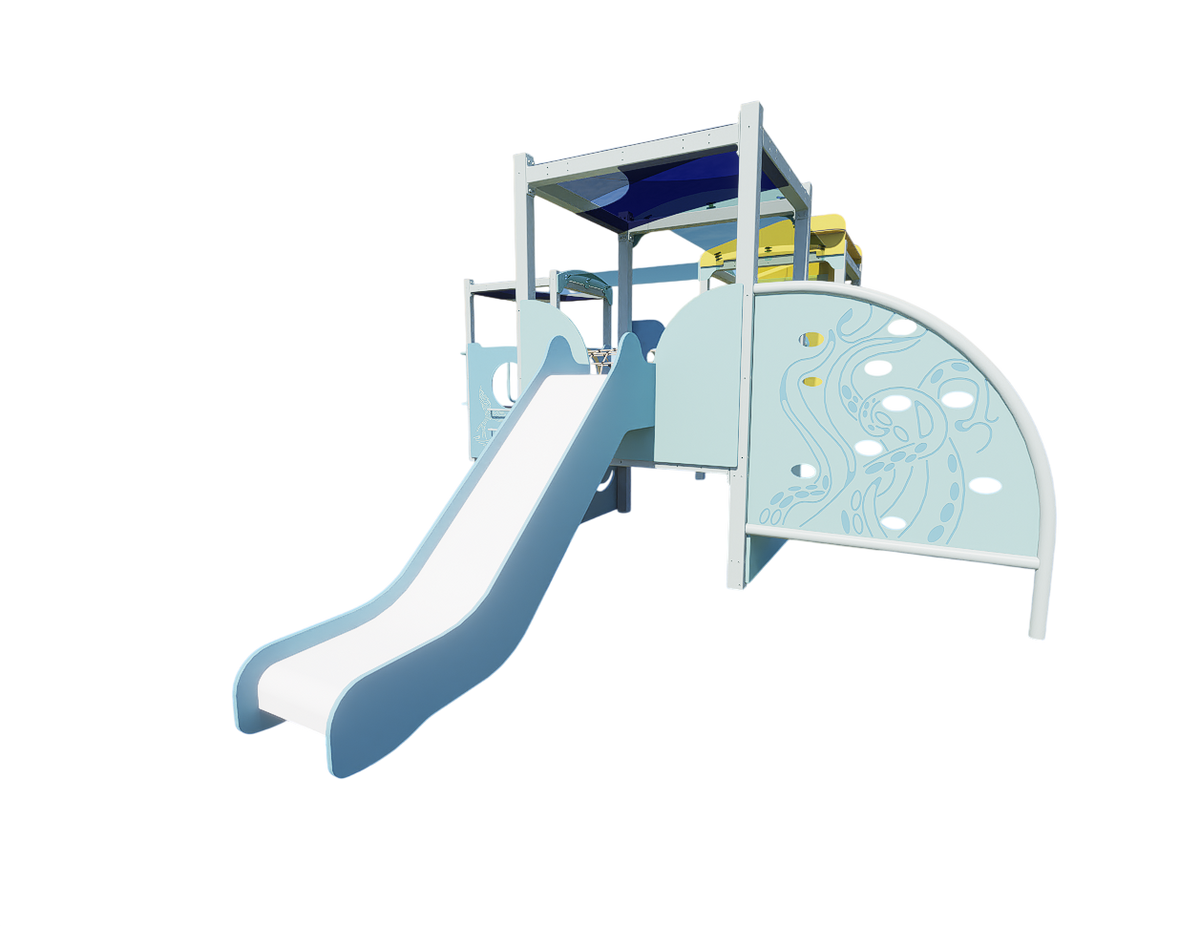 Ocean Blue Triple Pod
