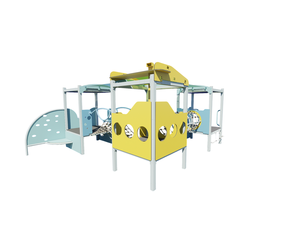 Ocean Blue Triple Pod