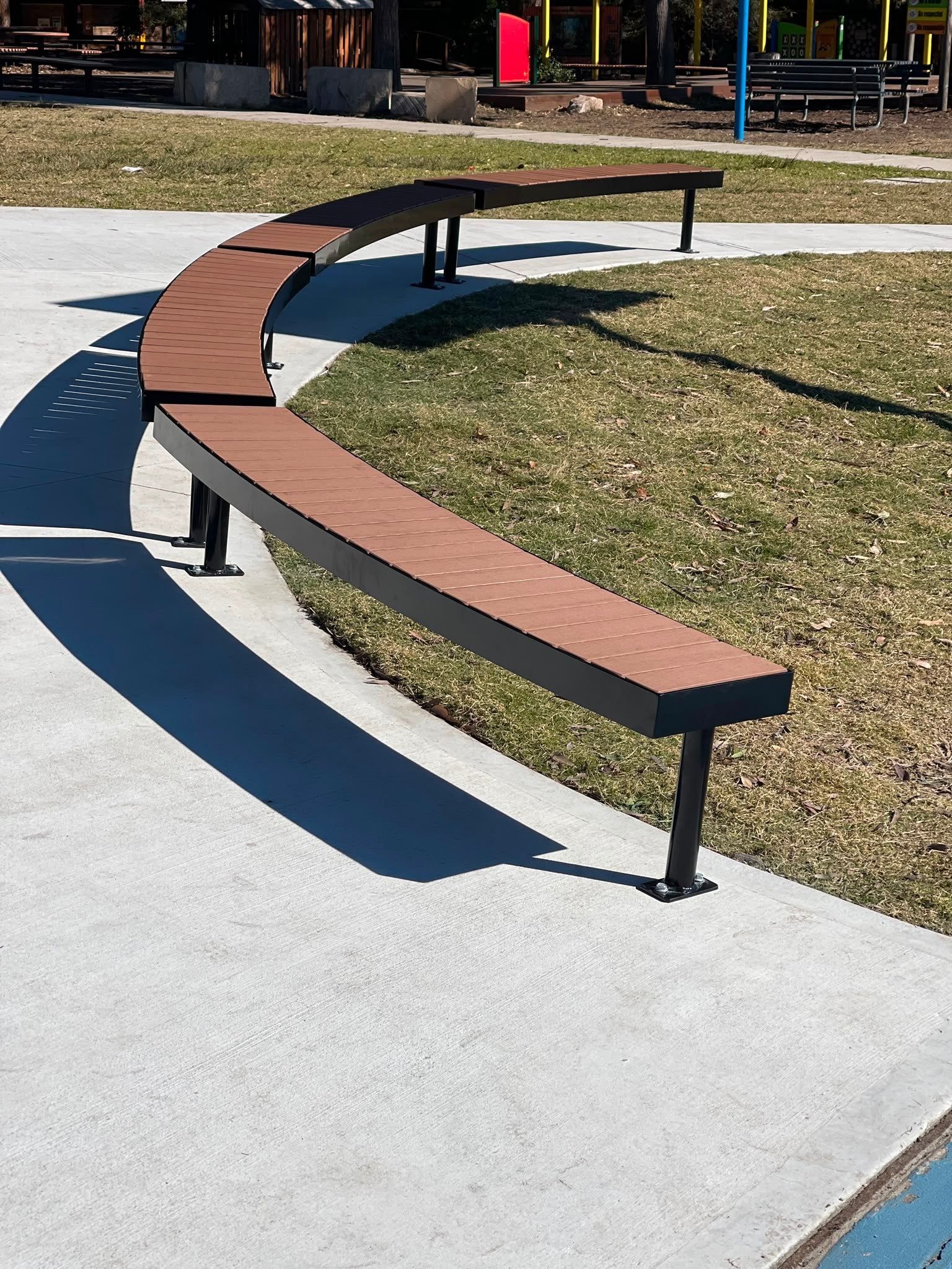 Elements - Fixed Outdoor Bench Seat